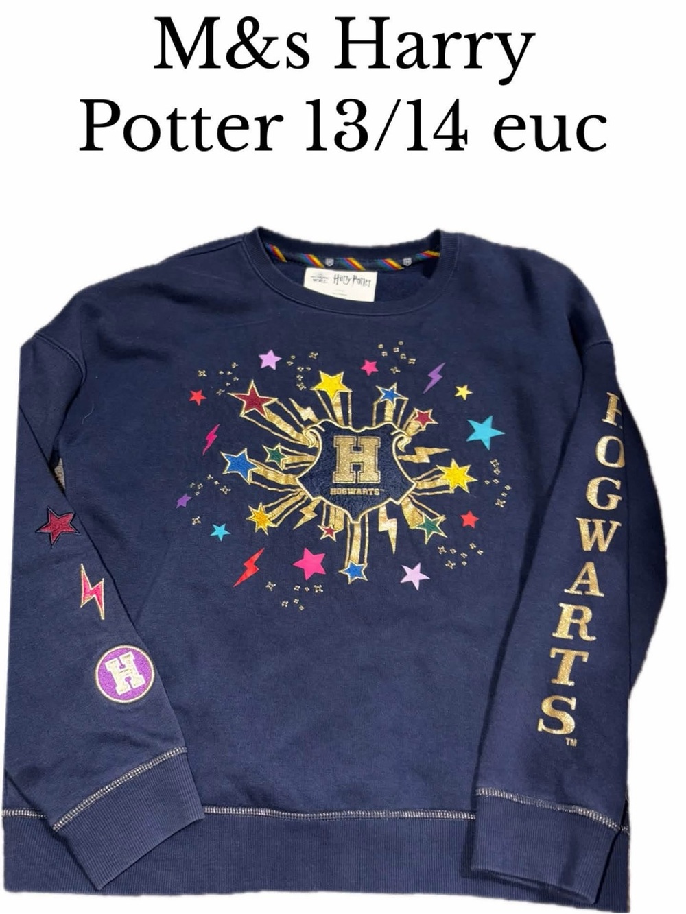 M&S Harry Potter girls 13/14 sweatshirt